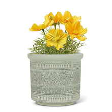 Load image into Gallery viewer, Embossed Band Planter-5"H
