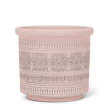 Load image into Gallery viewer, Embossed Band Planter-5"H
