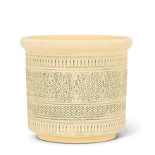 Load image into Gallery viewer, Embossed Band Planter-5"H
