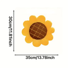 Load image into Gallery viewer, Sunflower Plush Pillow
