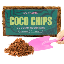 Load image into Gallery viewer, Coco Chip - Chunky Coconut Husk for Houseplant Soil Aeration: 500g

