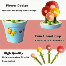 Load image into Gallery viewer, Flower Measuring Spoons Set
